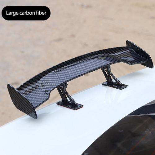 Aileron Arrière De Voiture Aspect Carbone, Mini Ailes, Petit Modèle De Décoration, Accessoires Automobiles, Noir, Bleu, Rouge, Blanc, Gris, Gt Style Winglet