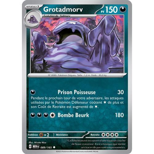 Carte Pokémon - Grotadmorv - 089/165 - Ev3,5 Mew 151