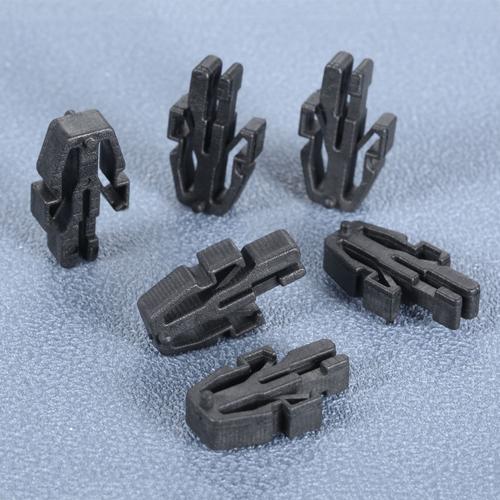 Clips De Retenue De Calandre De Voiture Noire, 100 Pièces, 9046713005, Pour Toyota, Honda, Mitsubishi, Outlander, Lancer, Mazda, Isuzu