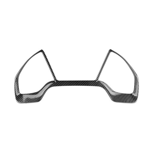 Cadre Décoratif De Tableau De Bord Pour Honda Civic 10th 2016 2017 2018, Bagues Et Autocollants En Fiber Rouge Et Rouge