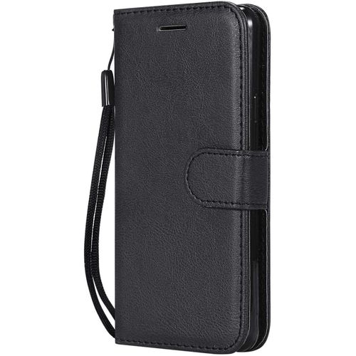 Coque Pour Galaxy A3 2016, Pu En Cuir Coque Portefeuille Étui Housse, Design Classique Tpu Coque Pour Samsung Galaxy A3 2016 - Noir[H865]