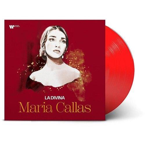 Maria Callas - La Divina - Compilation (Best Of Callas) [Vinyl Lp] Colored Vinyl, Red