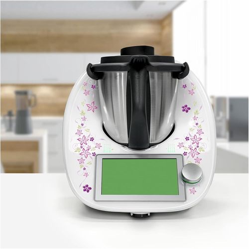 Autocollant De Protection Décoratif Compatible Avec Robot De Cuisine Thermomix Tm6 Design Sticker Adhésif Accessoires Appareil De Cuisine Imperméable Autocollant Rx042 (21 Veines D[MIN5282155]