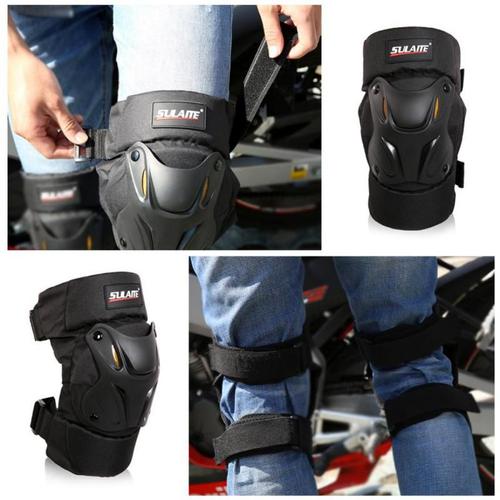 Genouillère De Protection Pour Moto, Vélo, Cyclisme, Équitation, Course Tout-Terrain, Engrenages, Gardes D'armure, 1 Paire