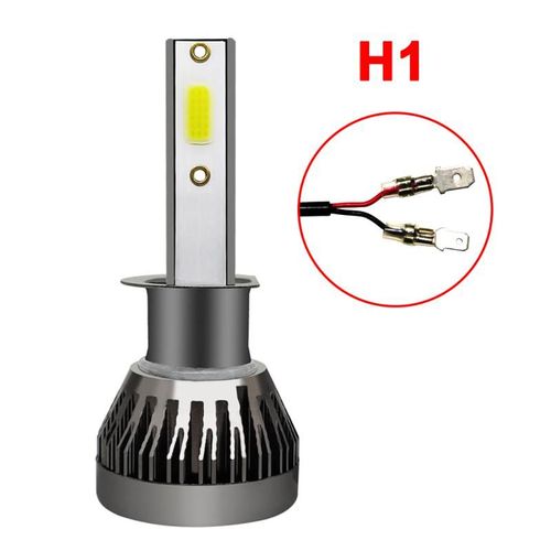 Mini Phare Antibrouillard Led Pour Voiture, Ampoule Cob, Lumière Avant Blanche, Lampe De Course À Faisceau Unique, Ampoules De Lampe Automatique, 36w, 3600lm, 6000k, 1 Pièce, 2 Pièces