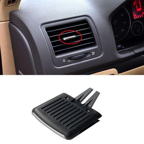 Grille De Ventilation De Sortie D'air Ac De Tableau De Bord, 1 Pièce, Réglage Silde, Réinitialisation Pick Pour Vw Golf 5 Gti R32 Jetta A5 Mk5 Gli Lapin 2006 2007 2008 2009