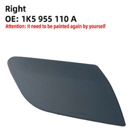 Couvercle De Jet De Lave-Glace De Lampe De Sauna De Pare-Chocs Avant Apprêté, Vw Golf, Mk5, Gti, Jetta A5, Mk5, Gli, Verrerie De Lapin 5955, Verrerie De Vie Nocturne A, 5955110a, Nouveau