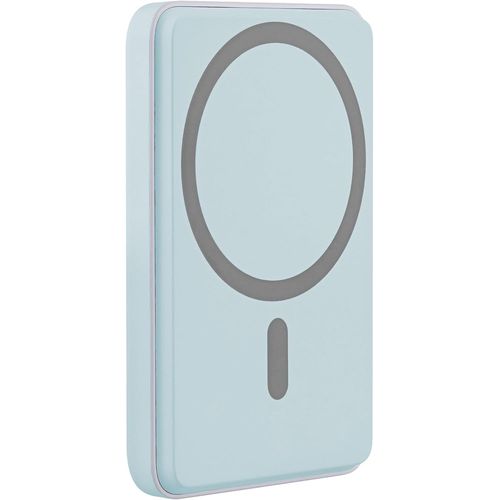 Batterie Externe Magsafe Sans Fil, Mini Power Bank Magnétique 5000mah, Chargeur Portable Rapide Induction Et Usb-C 20w, Compatible Avec Apple Iphone 16 15 14 13 12 Et Téléphones [Mag5294693]