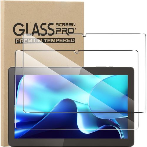 KGABERY-[2 Pièces Verre Trempé Pour Logicom Tab 134 (10.1 Pouces),[Anti-Rayures] [9H Dureté] Film Protecteur,[Haute Définition] Transparente Film De Protection Écran Pour Logicom Tab 134