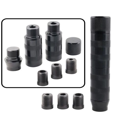 Levier De Vitesse Universel En Aluminium Noir, 42-142mm, Longueur Réglable, Pour Voiture De Course, Jeu Sur Pc