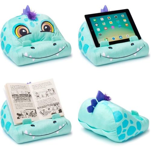 KGABERY-Support Pour Ipad Et Tablette Universel Pour Enfants Cuddly Reader|Porte-Livre|Coussin De Lecture|Lecture Au Lit,À La Maison|Compatible Avec Téléphones,Liseuses