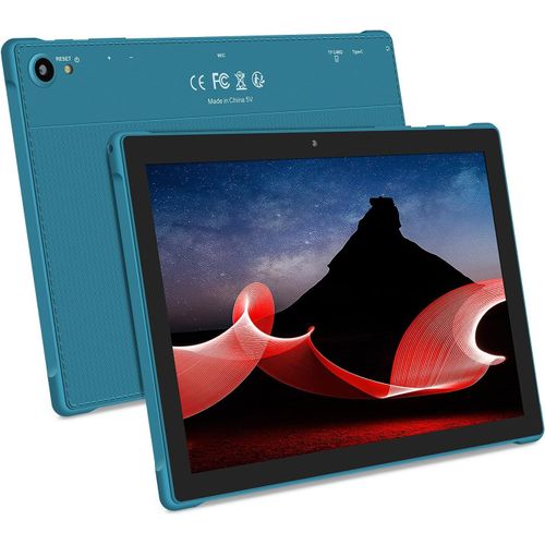 KGABERY-Tablette 10 Pouces,Android 11 Tablette Tactile,2 Go Ram+32 Go Rom (1Tb Tf),Type-C,5100 Mah,Bluetooth,Wifi,Gps,Android Tablettes,Vert