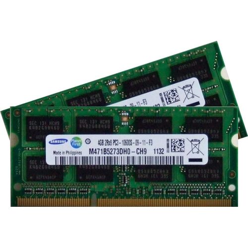 KGABERY-8 Gb Mémoire Ordinateur Portable-Kit 2X4 Gb Dual Channel D'Origine 204 Pin Ddr3-1333 Pc3-10600 Cl9 So-Dimm Pour Ddr3 I5+I7 Portatif Avec Ddr3-1333 Mhz Support