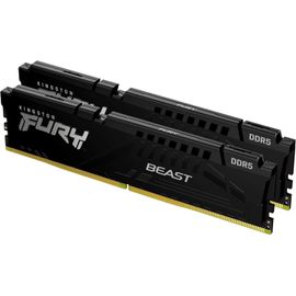 KGABERY-Fury Beast Black Expo Ddr5 16Gb (2X8Gb) 5200Mt/S Cl36 Dimm Desktop Gaming Memory Kit Of 2-Kf552C36Bbek2-16