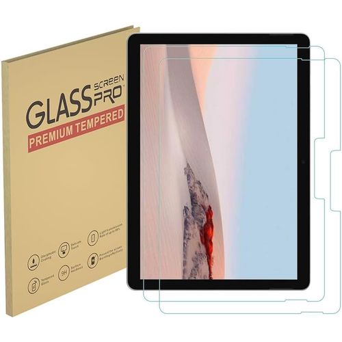 KGABERY-Protecteur D¿Écran Pour Microsoft Surface Go 4/3/2/Surface Go (2021/2020) 10,5 Pouces,Film En Verre Trempé Anti-Rayures,Sans Bulles,Haute Définition (Paquet De 2)