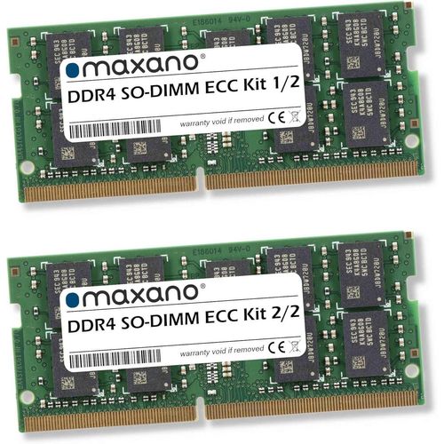 KGABERY-Lot De 2 Barrettes De Mémoire Ram 32 Go 16 Go Compatibles Avec Synology Diskstation Ds923+ (Pc4-21300 So-Dimm Ecc)