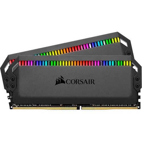 KGABERY-Mémoire De Bureau Dominator Platinum Rgb 32 Go (2X16 Go) Ddr4 4000 (Pc4-32000) C18 1,35 V-Noir