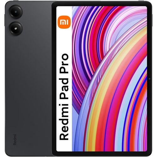 KGABERY-Redmi Pad Pro 12,1 Pouces 256 Go Mi Tablette,Écran 2,5 K,Batterie 10 000 Mah,Appareil Photo 8 Mp,Gris