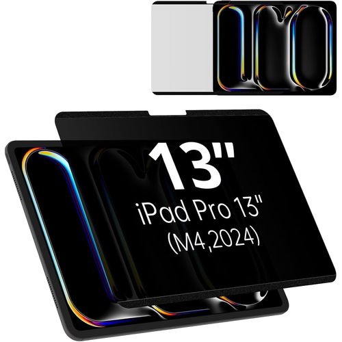KGABERY-Magnétique Protection Écran Anti-Espion Pour Ipad Pro 13 Pouces 2024,Amovible Filtre De Confidentialité,Film De Protection