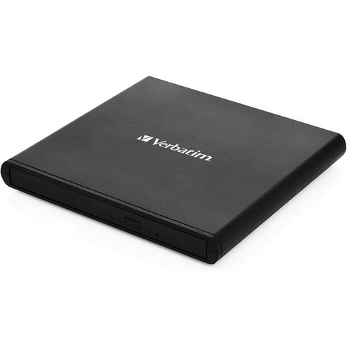 KGABERY-External Slimline Graveur Cd/Dvd Externe I Usb 2.0 I Disque Moblie I Incl.Logiciel Gravure Et Archivage De Nero I Graveur Dvd Externe I Lecteur Cd Externe I Design Compact I Noir