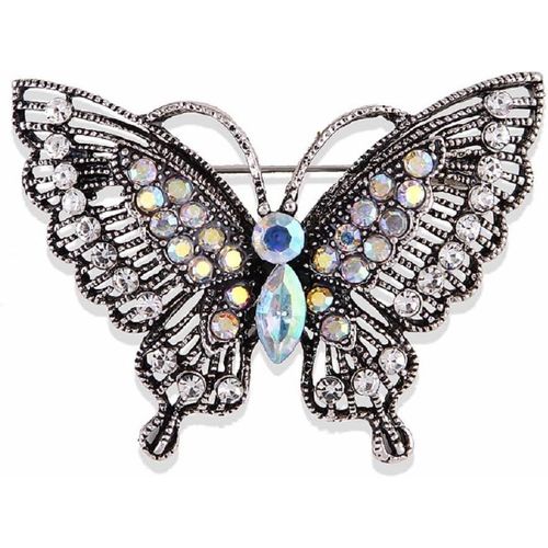 Kgabery-Broche Papillon,Bijoux Pour Femmes,Filles,Dames,Emballage Exquis