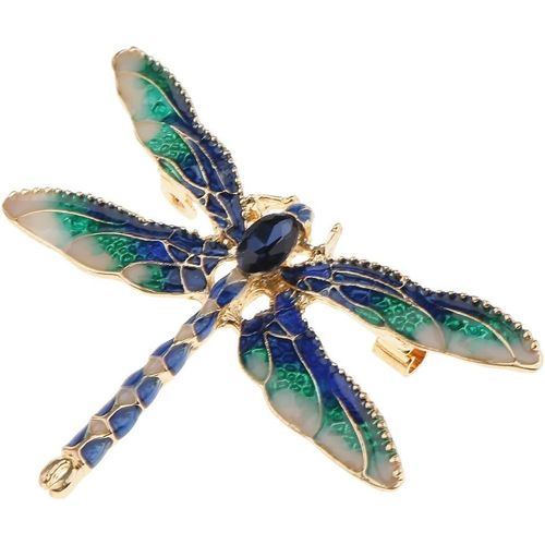 Kgabery-Broche Forme Libellule Insecte Épingle Pin Femme À Décoration De Vêtements