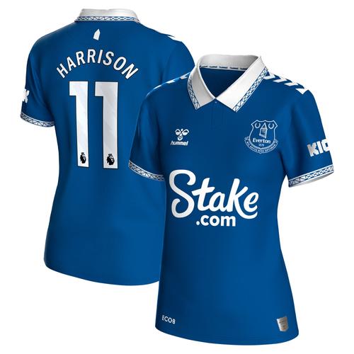 Maillot Everton Hummel Domicile 2023-24 - Femme Avec Flocage Harrison 11