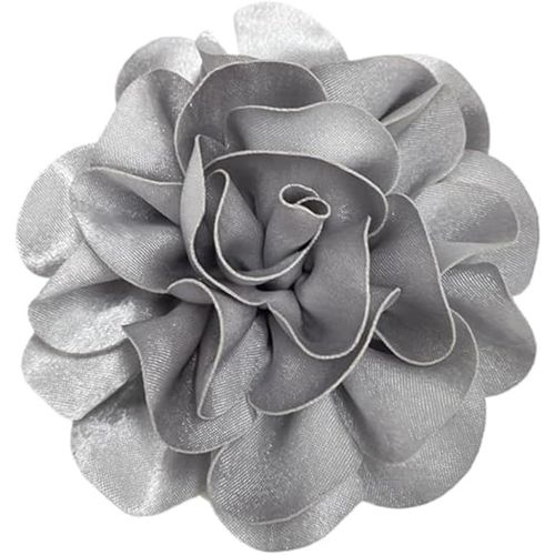 Kgabery-120mm Grande Broche En Satin Avec Fleur De Rose-Grande Broche En Tissu Camélia Classique Pour Fête De Mariage Danse Banquet Pour Femme-Accessoires De Costume-Bijoux Cadeaux