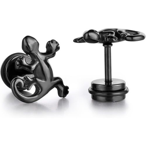 Kgabery-Boucles D'oreilles/Piercings Unisexes En Forme De Lézard Pour Tragus/Hélix