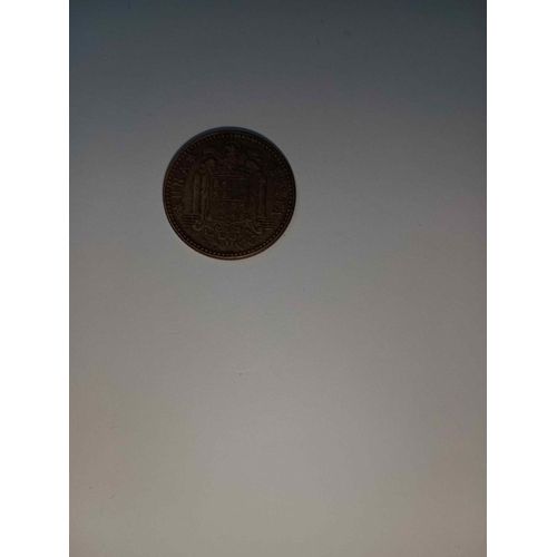 Espagne Pieces De Una 1 Peseta De Francisco Franco Caudillo De 1947