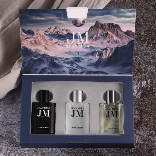 Coffret De Parfums Pour Homme : 3 Fragrances Florales Et Fruitées Dans Un Coffret Cadeau. Coffret Pour Homme, 90 Ml (3 X 30 Ml) Au Total. Idéal Pour Offrir Ou Pour Un Usage Personnel, Ces Pa 