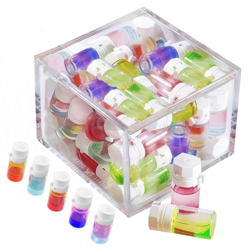 (40 Flacons) Parfum Et Huile Capillaire 2 En 1, Mini Huile Parfumée Portable, Élixir Capillaire À L'avocat, Mini Huile Parfumée Pour Cheveux, Parfum Capillaire Pour Femme, Utilisé Au Quotidien Et 