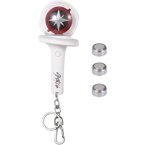Porte-Clés Kpop Stray Kids Light Stick Ver 2, Cadeau De Concert Pour Fans, Skz Goods, Couleur Et Vitesse Réglables, Comprend 15 Modes