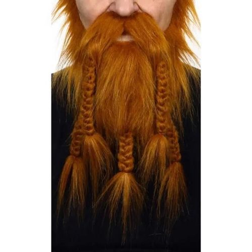 My Other Me Fun Company, Sl Moustache Et Barbe Rousse Professionnelle 061-Lb Mixte