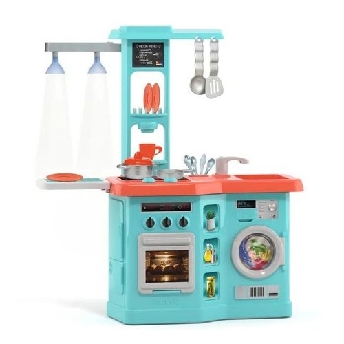 Molto Cuisine enfant électronique Studio avec lumières. Cuisine Enfant. Avec accessoires de cuisine. ouet éducatif et créatif