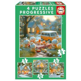 Puzzle progressif la ville