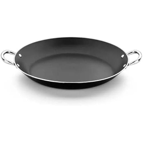 Poêle À Paella - Monix - Resistent Plus - Aluminium Antiadhésif - 38 Cm - Tous Feux Dont Induction