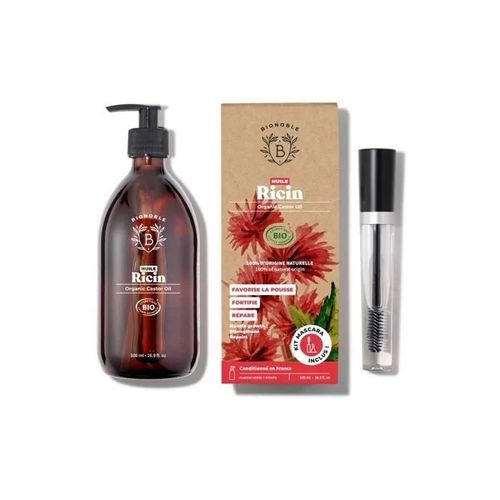 Bionoble Huile Végétale Huile De Ricin Bio 500 Ml 