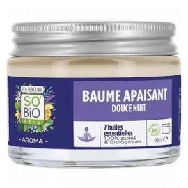 Sobio Baume Détente Sommeil - Bio - 40 Ml 