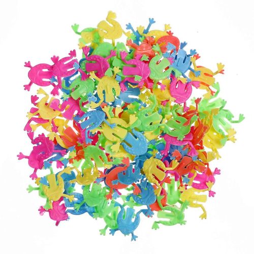 100 Pcs Jouets En Vrac Enfants Sautillant Grenouille Jouet Grenouille Jeu De Grenouille Saut Jouets Grenouille Hopper Jeu