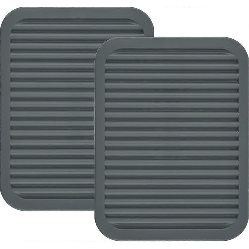 Traverses en silicone pour pots chauds et poêles chaudes, ensemble de tapis de trivets en silicone, coussinets chauds, tapis chauds en silicone, placements résistants à la chaleur, petit tapis de séch