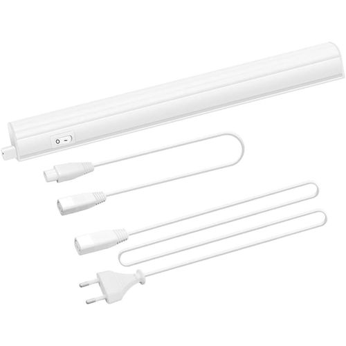 Gothicana By Emplampe Reglette De Barre Led 4w Applique Murale Pour Plan De Travail Sous Meuble Cuisine Longueur De Lampe 313mm Connectable Blanc Neutre 4000k, Lot De 1 Lampe