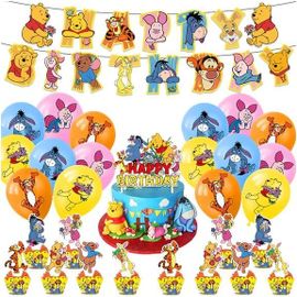 ChenQuanSarl- Décoration De Fête D'Anniversaire Décoration Anniversaire Decoration D'Anniversaire Ballons Anniversaire Ballons De Baudruche Décorations Pour Gâteaux Bannière Joyeux Anniversaire Ballo