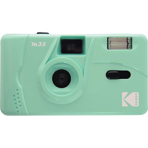 CLOUDDS_M35 Da00234-Appareil Photo Rechargeable 35Mm,Objectif Grand Angle Fixe,Viseur Optique,Flash Intégré,Pile Aaa \U2013 Vert Menthe