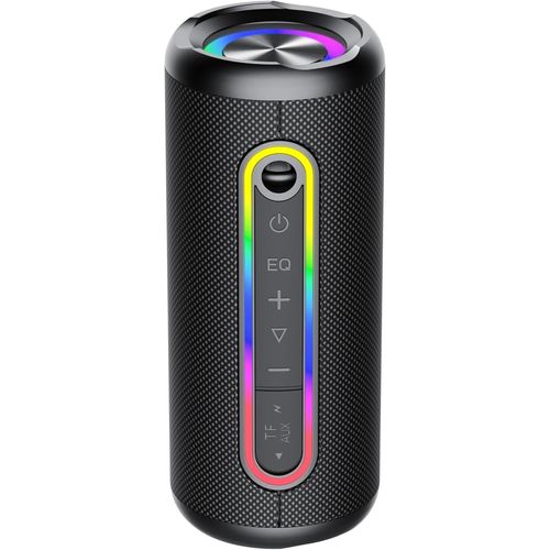 CLOUDDS_Enceinte Bluetooth Portable 5.4 Sans Fil Avec Bass Puissantes,30W Son Surround À 360 Degrés,Autonomie 30 Hrs,Appairage Tws,Haut Parleur Bluetooth Étanche Ip7,Pour L'Extérieur/La Fête/Voyag