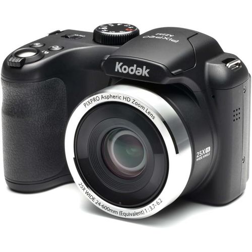 CLOUDDS_Pixpro Az252-Appareil Photo Bridge Numérique 16 Mpixels,Zoom Optique 25X,Video Hd 720P,Grand Angle 24 Mm,Stabilisateur Optique De L¿Image,Ecran Lcd 3-Noir