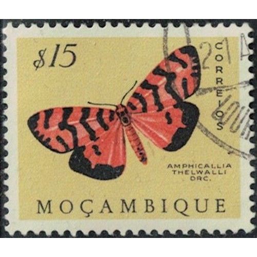 Mozambique 1953 Papillon Amphicallia Thelwalli Butterfly Y&T Mz 420 Su