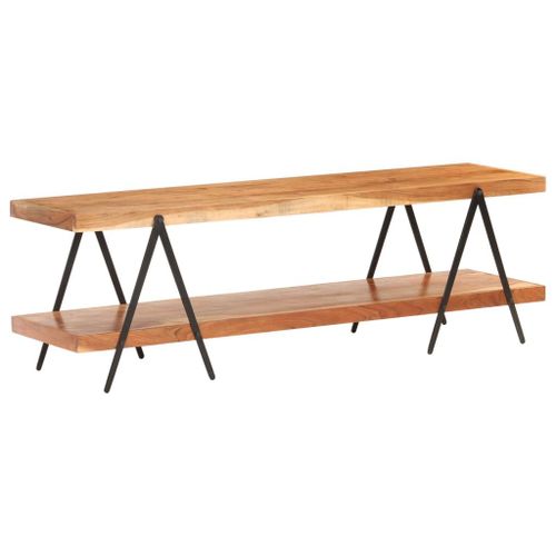 Vidaxl Meuble Tv 160x40x50 Cm Bois D'acacia Solide