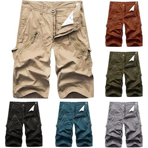 Shorts Cargo Homme Pantacourt Casual Baggy Mode Short Sport Homme