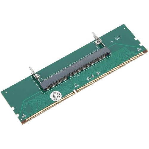 Carte Adaptateur Pour Ordinateur Portable Ddr3 Ram Vers Ordinateur De Bureau, Adaptateur So-Dimm Pour Ordinateur Portable Vers Adaptateur Dimm De Mémoire Ram Pour Connecteur